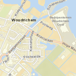 Woudrichem Street Map