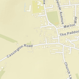 Yarnton Street Map