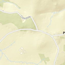 2 Oakdale, Tregare, Monmouth, Monmouthshire Street Map