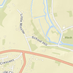 Burford Road, Witney, Oxfordshire OX29 Street Map