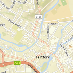 Hertford Street Map