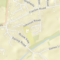 Saint Osyth Street Map