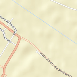 Koźminek Street Map