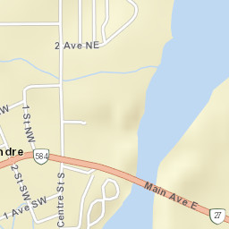 Main Avenue East, Sundre, AB T0M Street Map