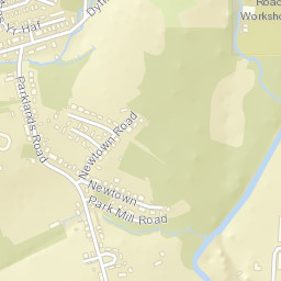 6 Dyffryn Road, Ammanford, Carmarthenshire Street Map