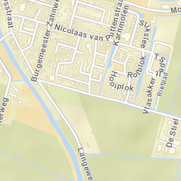 Goudswaard Street Map