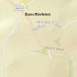 92 Heol Y Banc, Pontyberem, Llanelli Street Map