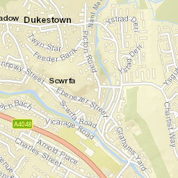 150 Ystrad Deri, Dukestown, Tredegar, Blaenau Gwent NP22 4DQ, Street Map