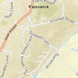 Painswick Street Map