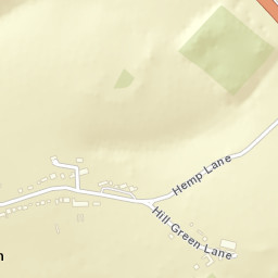 Hill Green Lane, Tring, Hertfordshire HP23, UK Street Map