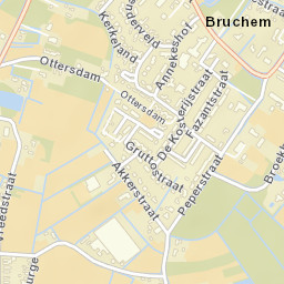 Bruchem Street Map