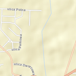 Rozdrażew Street Map