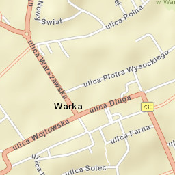 Warka Street Map