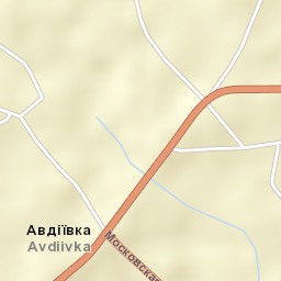 Avdiyivka Street Map