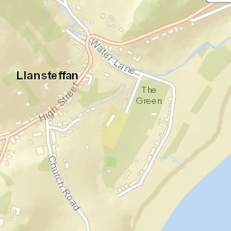 Llansteffan Street Map