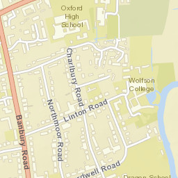 117 Banbury Rd, Oxford OX2, UK Street Map