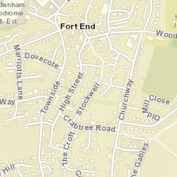 Haddenham Street Map