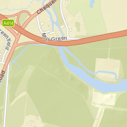 Mill Green, Hatfield, Hertfordshire AL9 5PD, UK Street Map