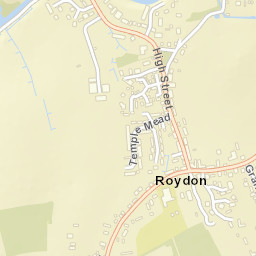 Roydon Street Map