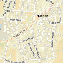 Herpen Street Map