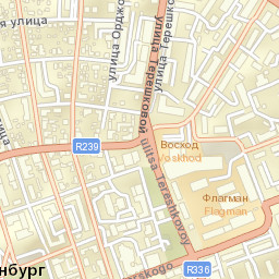 Orenburg Street Map