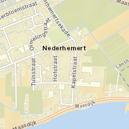 Nederhemert Street Map