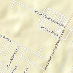 Pępowo Street Map
