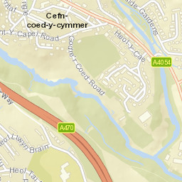 37 Pontycapel Road, Cefn-coed-y-cymmer Street Map