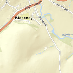Blakeney, opp King's Head, Blakeney, Gloucestershire GL15, UK Street Map