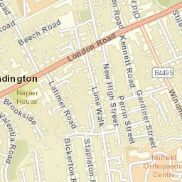 71 London Road, Oxford, Headington Street Map