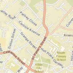 1 Stonecross, Saint Albans, Hertfordshire AL1, UK Street Map