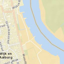 Aalburg Street Map