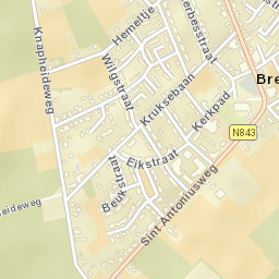 Bredeweg Street Map