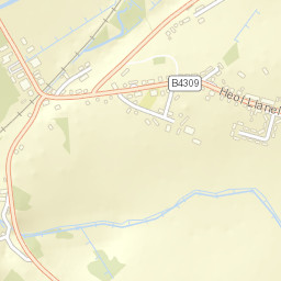 Pontyates Street Map