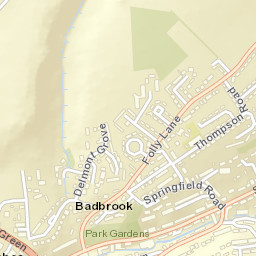 15 Slad Road, Stroud, Gloucestershire GL5 Street Map