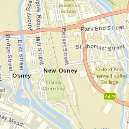 46 Hythe Bridge Street, Oxford OX1, UK Street Map