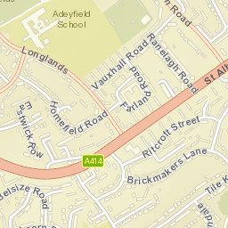 Hemel Hempstead Street Map