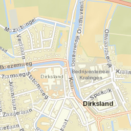 Dirksland Street Map