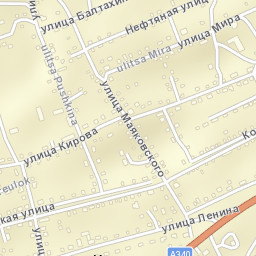 Ivolginsk Street Map