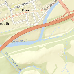 A465, Neath, Neath Port Talbot SA11, UK Street Map