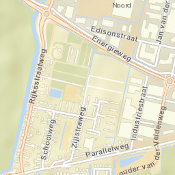 Middelsluis Street Map