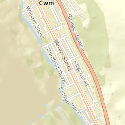 Cwm Street Map