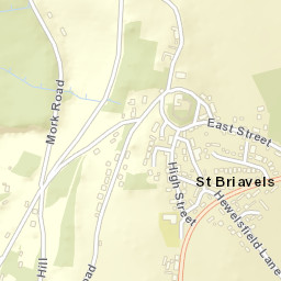 4 Church St, Lodge Gardens, St Briavels, Lydney, Gloucestersh Street Map