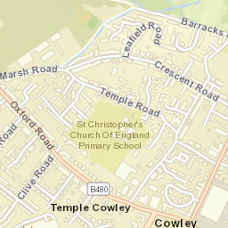 151 Oxford Rd, Cowley, Oxford OX4, UK Street Map