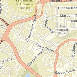 Chelmsford Street Map