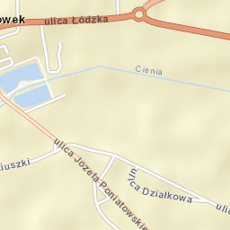 Opatówek Street Map