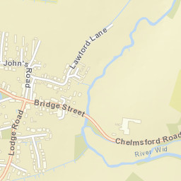 Writtle Street Map