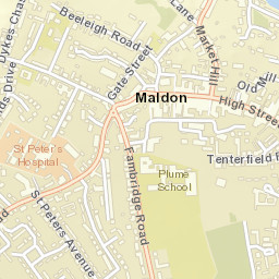 Maldon Street Map