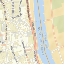 Cuijk Street Map