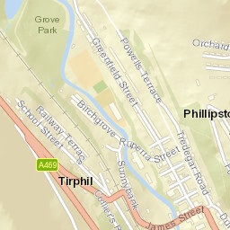 New Tredegar Street Map